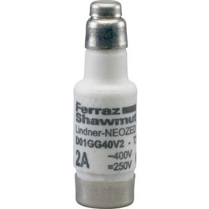 D0-Sicherungseinsatz - NEOZED Sicherung D01 400VAC/250VDC 2A gG rosa - T214676