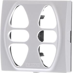 Abdeckung für Schalter, Taster, Dimmer, Jalousie - Abdeckplatte Inis Duo, polarweiß hochglanz Produktgruppe I-GI - 9012479