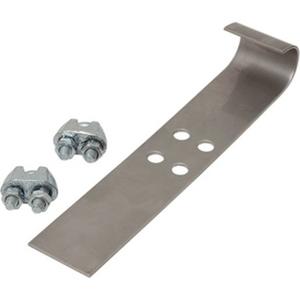 Zubehör für Heizbänder - Haltetraverse für Dachrinnenheizung, inkl. 2 Seilklemmen - 26568