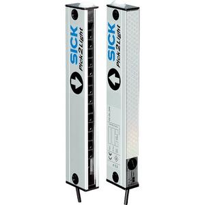 Lichtvorhang - Lichtgitter Höhe 120mm 1x PNP M12 Stecker 4-polig Reichweite 1,3m - 1028953