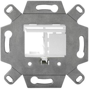 Kommunikationsanschlussdose Kupfer - Unterputz Montageadapter KMK-MA 1/2 fach reinweiß - N170 000 55