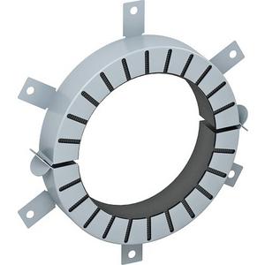 Brandabschottung - Rohrmanschette für brennbare Rohre 200x40 grau - 7202209