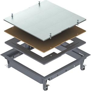 Zugdoseneinsatz für Unterflurmontage - Zugdoseneinsatz für Universalmontage PA graphitschwarz RAL 9011 - 7406674