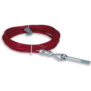 Zubehör für NOT-AUS Seilzugschalter - Seileinrichtung komplett 50m Zubehör für Seilzug-Notschalter - 1041642