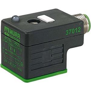 Sensor-Aktor-Steckverbinder - Adapter M12 Stecker auf MSUD Ventilstecker BF A 18mm - 7000-41461-0000000