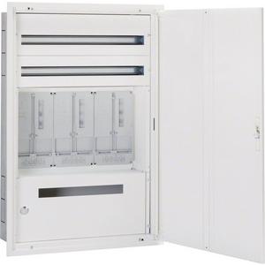 Zähler-Komplettschrank - Zählerverteiler Unterputz Burgenland UP-3ZP/2NZR SK I Bewag Schloss - ZW312F-B