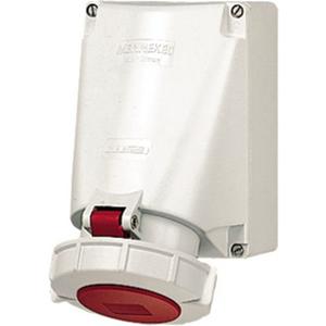 CEE-Steckdose - CEE-Wandsteckdose 63A 5p 400V 6h IP67 - AM 136A