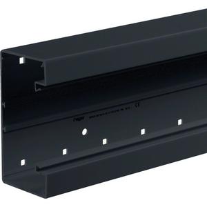 Geräteeinbaukanal - Brüstungskanal-Unterteil PVC 65x130 grafitschwarz BRP6513019011 - BRP6513019011