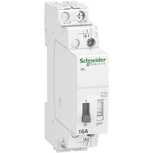 Stromstoßschalter - Fernschalter iTL 1p 1S 16A Spule 110 VDC 230-240 VAC 50/60Hz - A9C30811