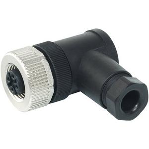 Modulare Kupplung - M12 Buchse gew. selbstanschl. Schraubklemme 4-pol. max.0,75mm² 4-6mm - 7000-12981-0000000