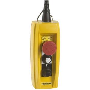 Hängetaster, Komplettgerät - Hängetaster XAC-B 2 Drucktaster 1 Not-Halt/Not-Aus-Taster - XACB3291