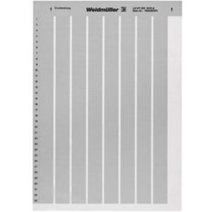Kennzeichnungsmaterial - Gerätemarkierer / Etikett 17,8 x 9 mm Polyester PVC frei Silber - 1724150001