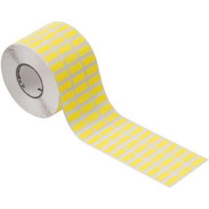 Kennzeichnungsmaterial - Gerätemarkierer / Etikett 12 x 9 mm Polyester gelb - 1391390000