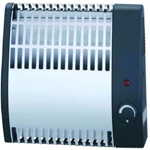 Elektrischer Konvektor - Frostwächter, grau/silber matt, 24x24cm, 500W, 230V, 5-15°C - 36186