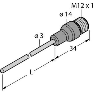 Temperaturfühler - Temperaturfühler Eintauchtiefe 150 mm PT100 - T-99 10403