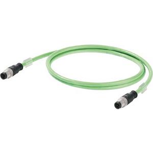 Patchkabel Kupfer Industrie - Konfektioniertes Schleppkettenkabel 150m PROFINET M12 / M12 Stift gerade - 1025950150