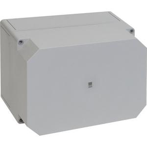 Schaltschrank (leer) - Polycarbonat-Gehäuse PK ohne Vorprägungen Deckel grau 254x180x165mm - 9522000