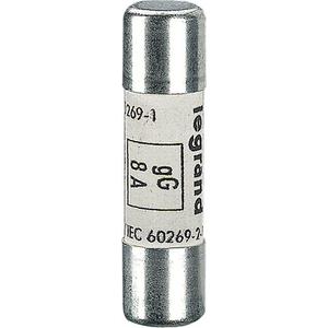 Zylindrische Sicherung - Zylindersicherung gG 10 x 38 mm 8A - 013308