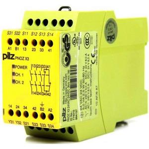 Gerät zur Überwachung von sicherheitsgerichteten Stromkreisen - Sicherheitsrelais PNOZ X3 für Not-AUS-Schaltgeräte Schutztürwächter - 774310