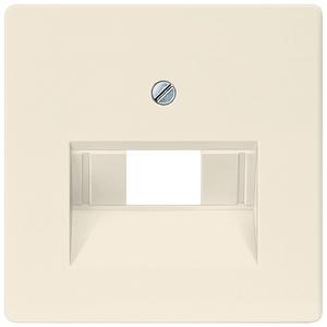Kommunikationstechnik - I-System elektroweiß Abdeckplatte UAE-Anschlussdose Rutenbeck Kat. 3+ - 5TG2543