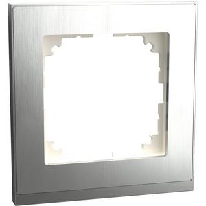 Abdeckrahmen - M-Pure Decor Abdeckrahmen 1fach Edelstahl/aluminium - MEG4010-3646