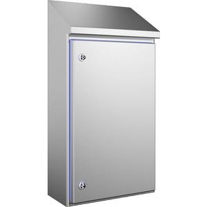 Schaltschrank (leer) - Kompakt Schaltschrank HD 1.4301 BHT 390x650x210 mm Höhe hinten 769 mm - 1308600