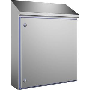 Schaltschrank (leer) - Kompakt Schaltschrank HD 1.4301 BHT 610x650x210 mm Höhe hinten 769 mm - 1310600