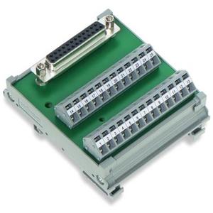 SPS-Funktions-/Technologie-Modul - Übergabebaustein mit Sub-Min-D-Buchsenleiste 15-polig - 289-556