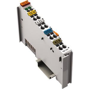 Feldbus, Dez. Peripherie - Digitales Ein-/Ausgangs-Modul - Relaisausgangsklemme 2-Kanal / Relais 2 NO / Potentialgebunden - 750-512