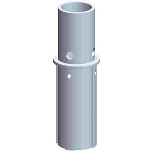 Zubehör für Lichtmast - Mastzopfreduzierung DM 76 auf 60mm - RED 76/60