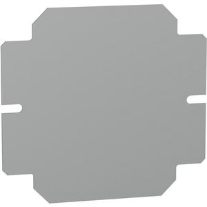 Montageplatte für Verteilergehäuse - Montageplatte für SBM Gehäuse 150 x150 mm Stahl - NSYMM11SB
