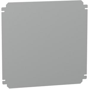 Montageplatte für Verteilergehäuse - Montageplatte für SBM Gehäuse 400 x 400 mm Stahl - NSYMM44SB