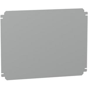 Montageplatte für Verteilergehäuse - Montageplatte für SBM Gehäuse 400 x 500 mm Stahl - NSYMM45SB
