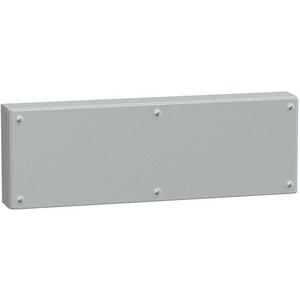 Klemmenkasten - SBM Industriegehäuse Stahlblech RAL7035 ohne Montageplatte H200 x B600 x T80 mm - NSYSBM20608