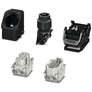 Rechtecksteckverbinder (Industriesteckverbinder) - Heavycon Steckverbinder-Set HC-EVO-B10PTBWDHLM25 - 1407711