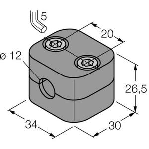 Zubehör für Positionsschalter - Montagezubehör für Sensoren der Bauform M12 x1 - T-69 01321
