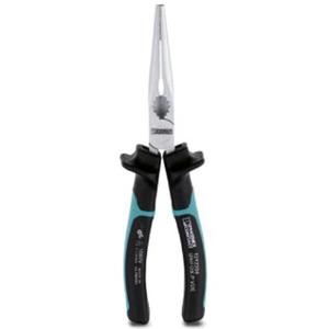 Flachzange - Spitzzange mit Schneide / Greiffläche gezahnt - 1212204