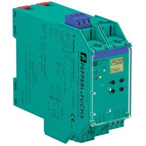 Trennschaltverstärker - Ex Schaltverstärker Drehzahlüberwachung 1-kanal 24V DC Display - 231203