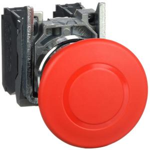 NOT-AUS-Taster, Komplettgerät - NOT-AUS Pilzdrucktaster 1S 1Ö rastend - XB4BT845