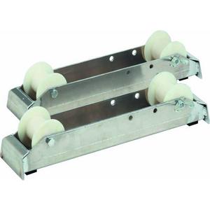 Kabeltrommelabroller - Aluminium-Rollschienen (Paar) ohne Abrollbremse 300 kg - 142698