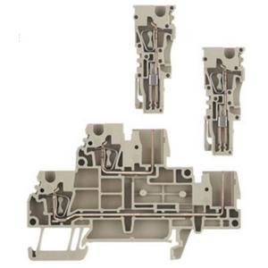 Durchgangs-Reihenklemme - Doppelstock-Reihenklemme Z-Reihe Bemessungsquerschnitt 2,5 mm² - 1815150000