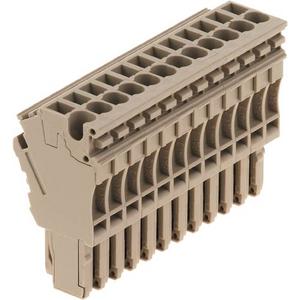 Zubehör für Klemmen - Steckverbinder Z-Reihe Wemid für Direktmontage dunkelbeige - 1815300000