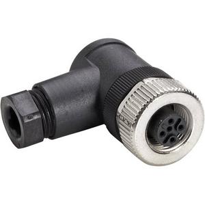Konfektioniertes Sensor-Aktor-Kabel - Leitungsdose M12 konfektionierbar gewinkelte Bauform 5-polig IP 67 - 6009720