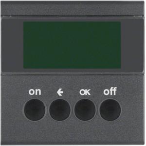 Zeitschaltuhren KNX - KNX - Funk Zeitschaltuhr B.3 / B.7 / S.1 anthrazit matt - 85745285