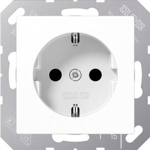 Steckdose - SCHUKO - Steckdose 16 A 250 V ~ Serie A alpinweiß - A1520WW