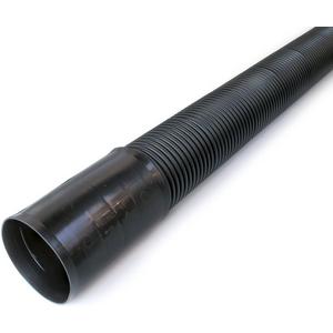 Kabelschutzrohr für Erdverlegung - Kabelschutzrohr aus PE außen gewellt innen glatt 6m Muffe - 099354
