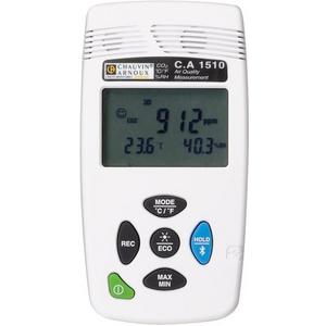 Messgerät für Temperatur und Klima - CO2 Temperatur- Luftfeuchtigkeits Logger weiß - P01651011