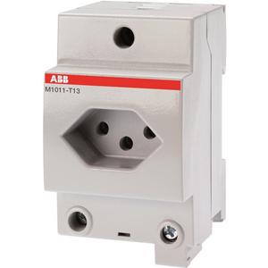Steckdose Reiheneinbau - M1011-T13 Modulare Steckdose schweizer Standard T13 10 A - 2CSM220685R0721