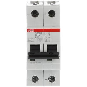 Leitungsschutzschalter - LS-Schutzschalter 2-polig 10kA B-Char 10A 2TE - 2CDS272061R0105