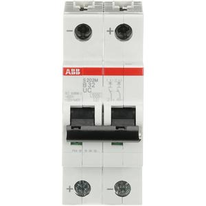 Leitungsschutzschalter - LS-Schutzschalter 2-polig 10kA B-Char 32A 2TE - 2CDS272061R0325